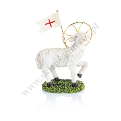 BARANEK WIELKANOCNY STOJĄCY - wys.13 cm - 69581