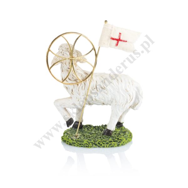 BARANEK WIELKANOCNY STOJĄCY - wys.13 cm - 69581