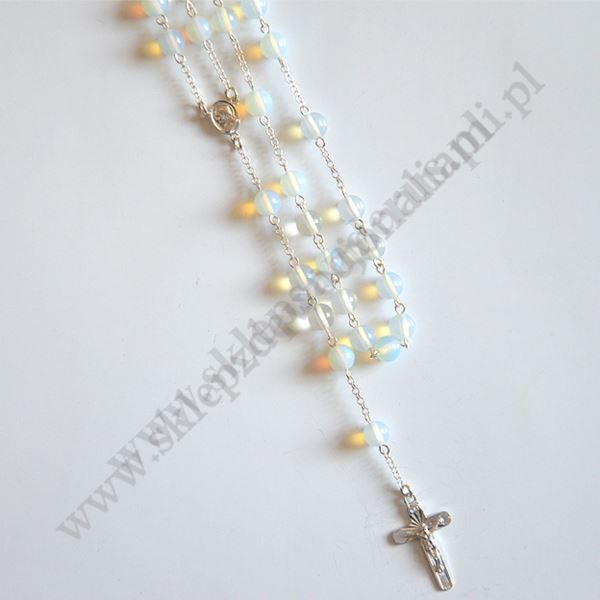 RÓŻANIEC NA SREBRZE - 6025