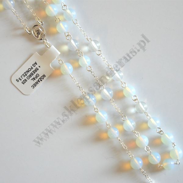 RÓŻANIEC NA SREBRZE - 6025