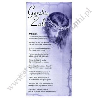 GORZKIE ŻALE - FOLDER