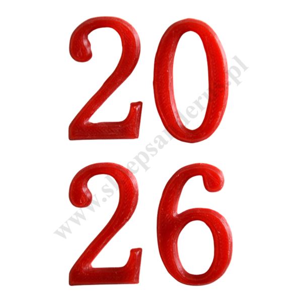 CYFRY NA PASCHAŁ - aplikacja wys. 3.5 cm - 65382