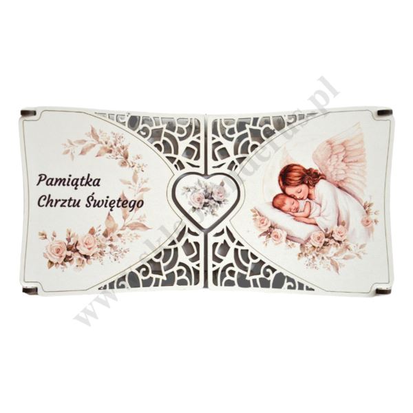 PAMIĄTKA CHRZTU ŚWIĘTEGO - format 22 x 11.5 cm - mix wzorów - 84619