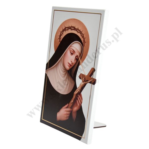 ŚWIĘTA RITA - obrazek 14 x 24 cm - 1965