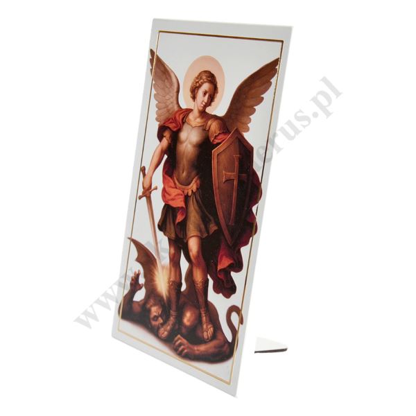 ŚWIĘTY MICHAŁ ARCHANIOŁ - obrazek 14 x 24 cm - 1996