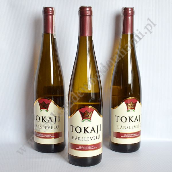 TOKAJI HARSLEVELU - wino mszalne, białe półsłodkie
