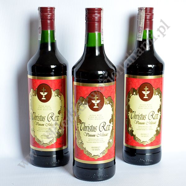 CHRISTUS REX - wino mszalne - czerwone słodkie