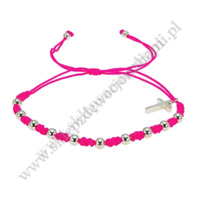 BRANSOLETKA 10-TKA RÓŻAŃCA - mix kolorów - 65333