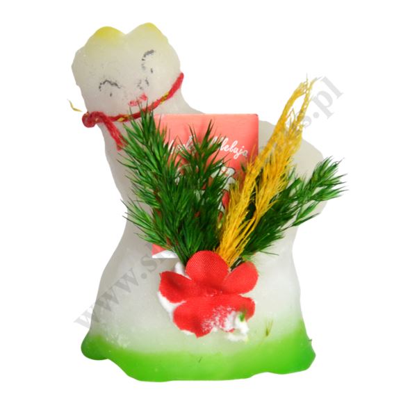 BARANEK WIELKANOCNY Z CUKRU - wys. 7 cm - 61710