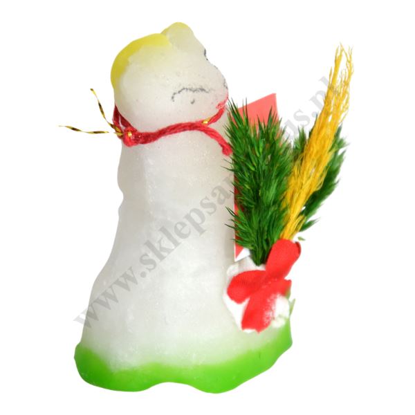 BARANEK WIELKANOCNY Z CUKRU - wys. 7 cm - 61710