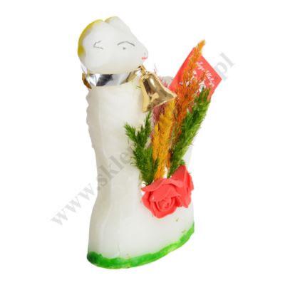 BARANEK WIELKANOCNY Z CUKRU - wys. 18 cm - 74682