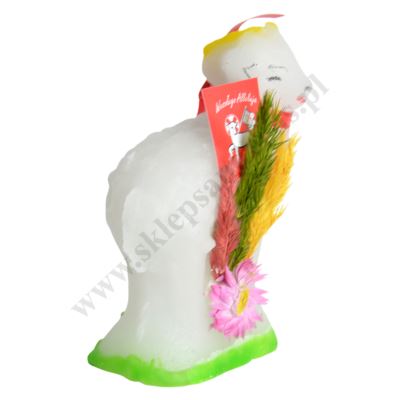 BARANEK WIELKANOCNY Z CUKRU - wys. 10 cm - 2964