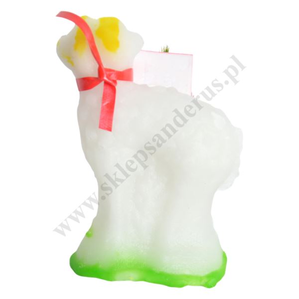 BARANEK WIELKANOCNY Z CUKRU - wys. 10 cm - 2964