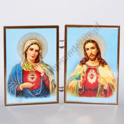 DYPTYK - SERCE PAJA JEZUSA I MATKI BOŻEJ - 86963