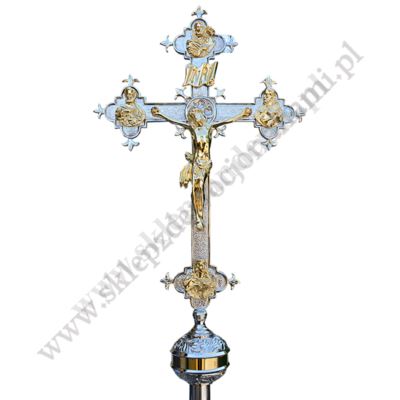 KRZYŻ OŁTARZOWO PROCESYJNY wys. 210 cm -  2297