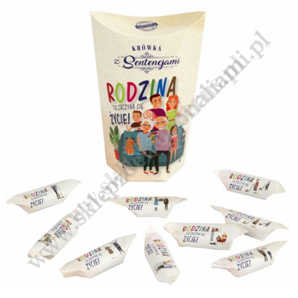 KRÓWKI Z SENTENCJAMI -  RODZINA - 250G - 5889