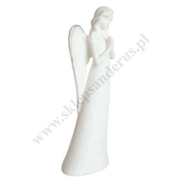 ANIOŁ CERAMICZNY - wys. 21 cm - 87441