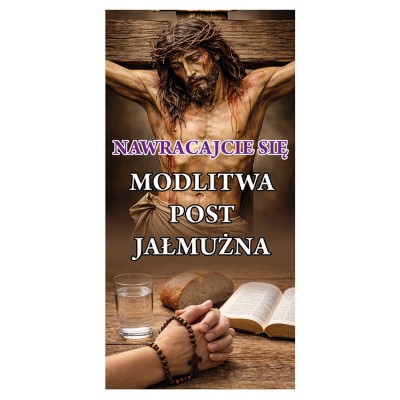 WIELKI POST - BANER DEKORACYJNY - WZÓR 175