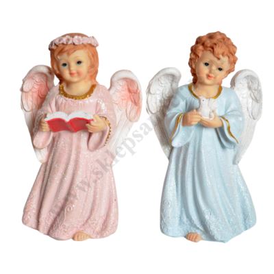 ANIOŁEK - wys. 21.5 cm - mix wzorów - 3623