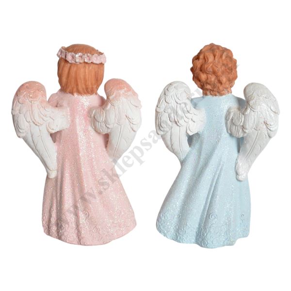 ANIOŁEK - wys. 21.5 cm - mix wzorów - 3623