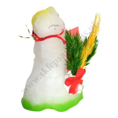 BARANEK WIELKANOCNY Z CUKRU - wys. 7 cm - 61710