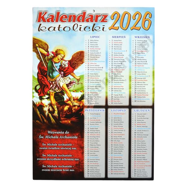 KALENDARZ DWUSTRONNY NA ROK 2026 - 74476