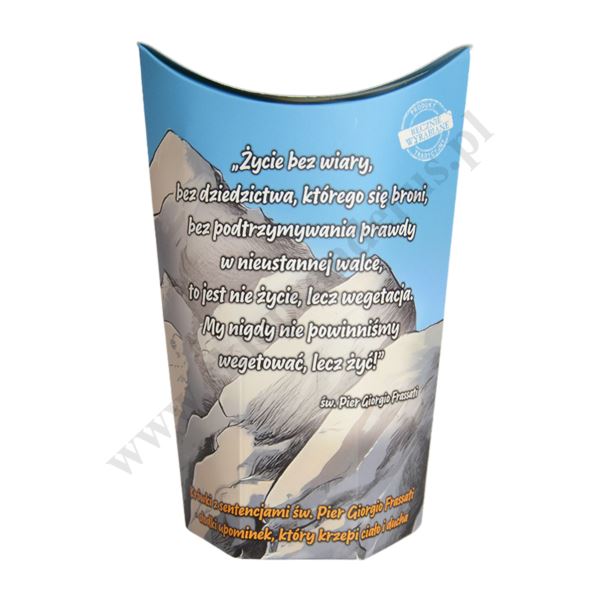 ŚWIĘTY PIER GIORGIO FRASSATI - KRÓWKI Z SENTENCJAMI - 250G - 3462