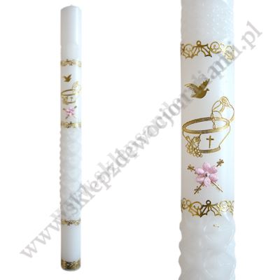 ŚWIECA DO CHRZTU - 5902R