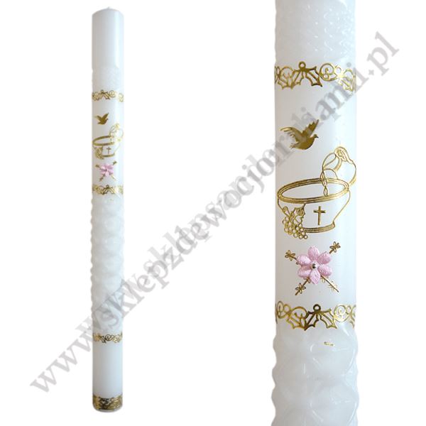 ŚWIECA DO CHRZTU - 5902R