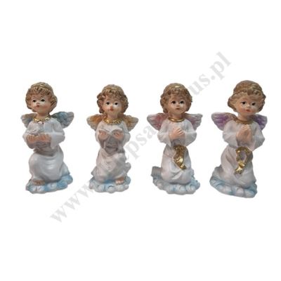 ANIOŁEK - wys. 7.5 cm - mix wzorów - A5658