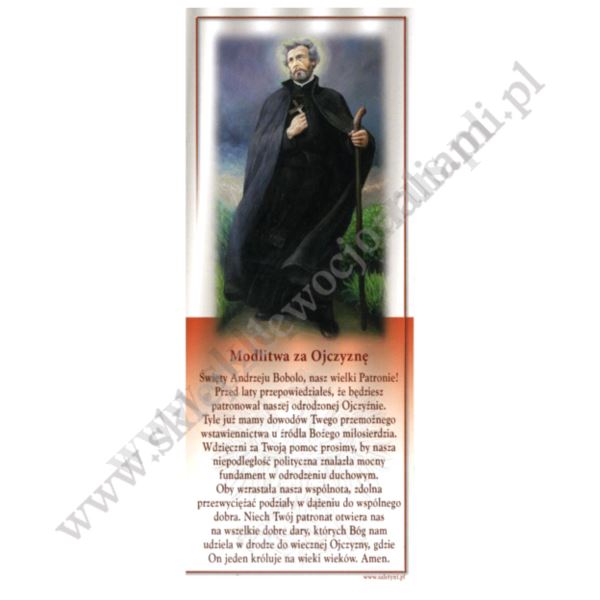 MODLITWA ZA OJCZYZNĘ - ZAKŁADKA - 4837