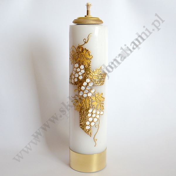 ŚWIECA OŁTARZOWA OLEJOWA - wys. 30 cm - 80368