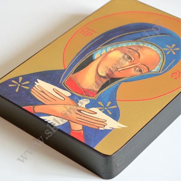 MATKA BOŻA Z DUCHEM ŚWIĘTYM - IKONA - 12 cm x 16 cm - 3036-B