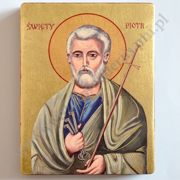 ŚWIĘTY PIOTR - ikona 12 x 16 cm - 3040-B