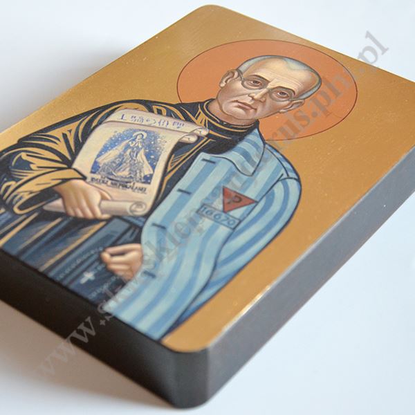 ŚWIĘTY MAKSYMILIAN KOLBE - ikona 12 x 16 cm - 3610-B