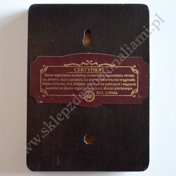 ŚWIĘTY MAKSYMILIAN KOLBE - ikona 12 x 16 cm - 3610-B