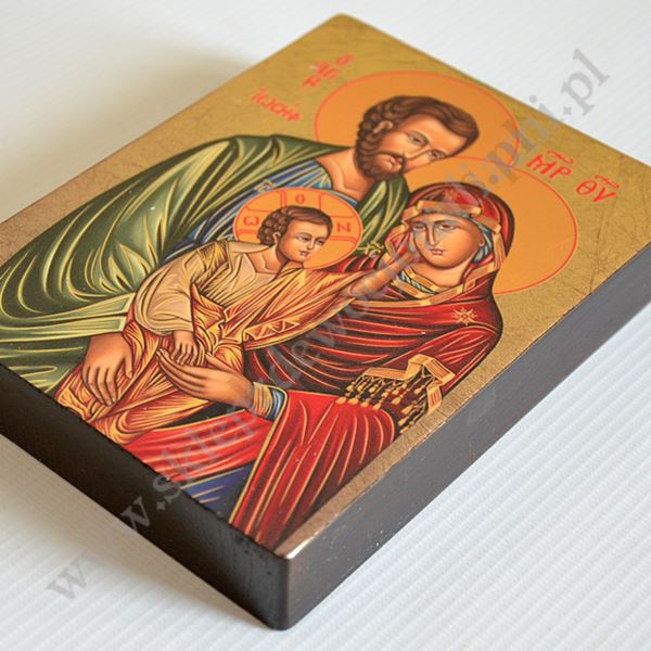 ŚWIĘTA RODZINA - ikona 11.7 x 15.7 cm - 11211