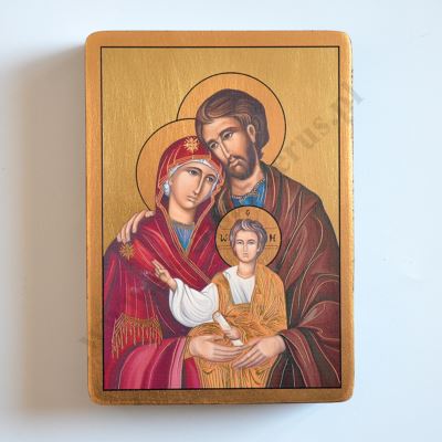 ŚWIĘTA RODZINA - ikona 11.8 x 16.6 cm - 79454