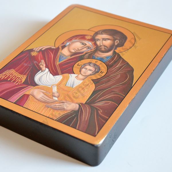 ŚWIĘTA RODZINA - ikona 11.8 x 16.6 cm - 79454