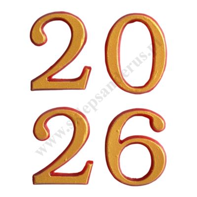 CYFRY NA PASCHAŁ - aplikacja wys. 4.5 cm - 50690