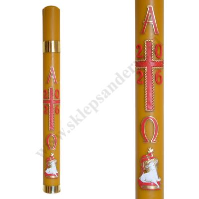 PASCHAŁ PARAFINOWO-WOSKOWY Z NADSTAWKĄ - wys.100 cm - 88513