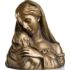MATKA BOŻA Z DZIECIĄTKIEM - figura popiersie 27 cm - 470
