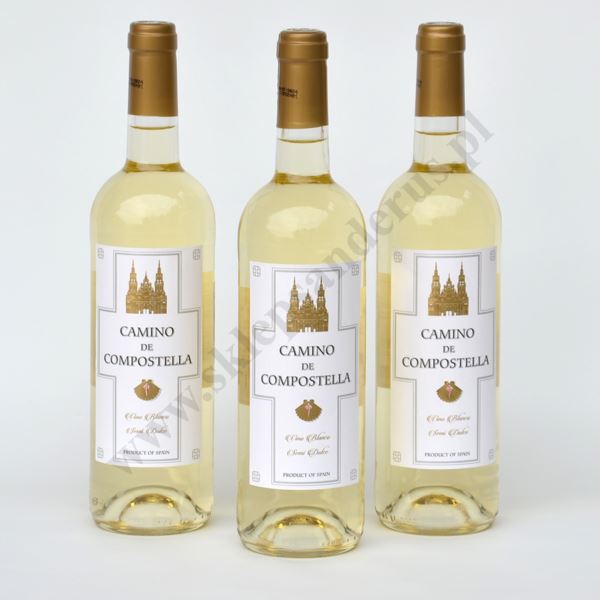 CAMINO DE COMPOSTELLA - wino mszalne - białe półsłodkie