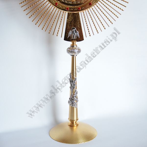 MONSTRANCJA NA DUŻĄ HOSTIĘ - wys.77 cm - 3745