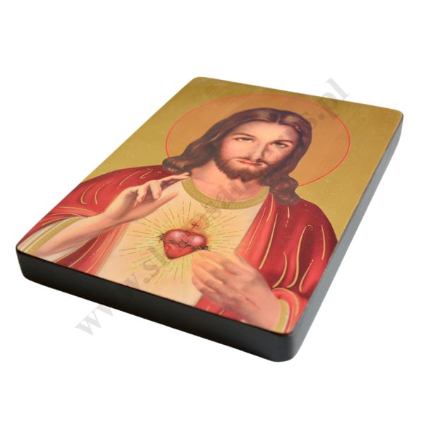 SERCE PANA JEZUSA - ikona 17 x 23 cm - 3302-E
