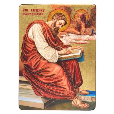ŚW. ŁUKASZ EWANGELISTA - ikona 12 x 16.5 cm - 51543