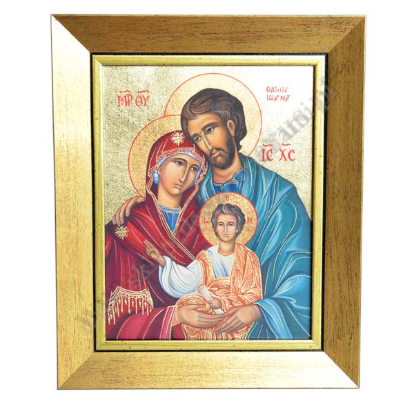 ŚWIĘTA RODZINA - obraz 18 x 22 cm - 67985