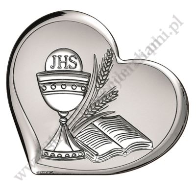 PAMIĄTKA I KOMUNII ŚWIĘTEJ - OBRAZEK SREBRNY - 6542/1