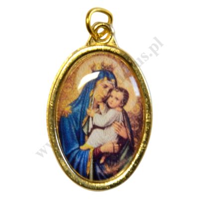 MATKA BOŻA SZKAPLERZNA - medalik wys. 2.2 cm - 50489