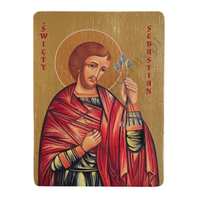 ŚW. SEBASTIAN - ikona 12 x 16 cm - 84578